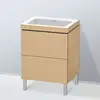 Image de Duravit L-Cube Meuble avec vasque Vero Air, 2 tiroirs, LC6936N3030,