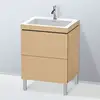 Image de Duravit L-Cube Meuble avec vasque Vero Air, 2 tiroirs, LC6936O3030,