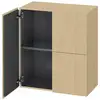 Image de Duravit L-Cube Meuble suspendu, 2 portes, LC117703030,