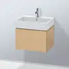 Image de Duravit L-Cube Meuble sous-vasque, 1 tiroir, LC617503030,