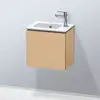 Image de Duravit L-Cube Meuble sous-vasque, 1 porte, LC6272L3030,