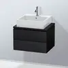 Image de Duravit L-Cube Meuble bas, 2 tiroirs, LC580501616,