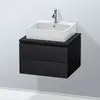 Image de Duravit L-Cube Meuble bas, 2 tiroirs, LC581501616,