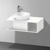 Image de Duravit D-Neo Meuble avec plan de toilette, DE491801818,