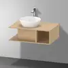 Image de Duravit D-Neo Meuble avec plan de toilette, DE492803030,