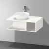 Image de Duravit D-Neo Meuble avec plan de toilette, DE492802222,