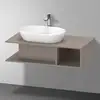Image de Duravit D-Neo Meuble avec plan de toilette, DE492904343,