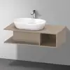 Image de Duravit D-Neo Meuble avec plan de toilette, DE492907575,