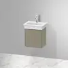 Image de Duravit White Tulip Meuble sous-vasque, 1 porte, WT4240RH2H2,