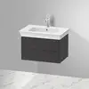 Image de Duravit White Tulip Meuble sous-vasque, 2 tiroirs, WT434105858,
