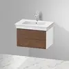 Image de Duravit White Tulip Meuble sous-vasque, 2 tiroirs, WT434107736,