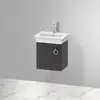 Image de Duravit White Tulip Meuble sous-vasque, 1 porte, WT4250LH1H1,