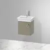 Image de Duravit White Tulip Meuble sous-vasque, 1 porte, WT4250LH2H2,