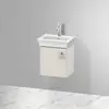 Image de Duravit White Tulip Meuble sous-vasque, 1 porte, WT4250L3939,