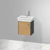 Image de Duravit White Tulip Meuble sous-vasque, 1 porte, WT4250LH558,