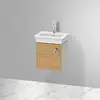 Image de Duravit White Tulip Meuble sous-vasque, 1 porte, WT4250LH560,