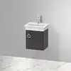 Image de Duravit White Tulip Meuble sous-vasque, 1 porte, WT4250RH1H1,
