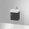 Image de Duravit White Tulip Meuble sous-vasque, 1 porte, WT4250R5858,