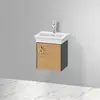 Image de Duravit White Tulip Meuble sous-vasque, 1 porte, WT4250RH5H1,