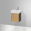 Image de Duravit White Tulip Meuble sous-vasque, 1 porte, WT4250RH558,