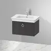 Image de Duravit White Tulip Meuble sous-vasque, 1 tiroir, WT42510H1H1,