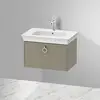 Image de Duravit White Tulip Meuble sous-vasque, 1 tiroir, WT42510H2H2,