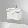 Image de Duravit White Tulip Meuble sous-vasque, 1 tiroir, WT425103636,