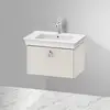 Image de Duravit White Tulip Meuble sous-vasque, 1 tiroir, WT425103939,