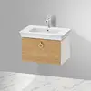 Image de Duravit White Tulip Meuble sous-vasque, 1 tiroir, WT42510H539,
