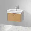 Image de Duravit White Tulip Meuble sous-vasque, 1 tiroir, WT42510H592,