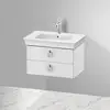 Image de Duravit White Tulip Meuble sous-vasque, 2 tiroirs, WT435108585,