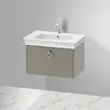 Image de Duravit White Tulip Meuble sous-vasque, 2 tiroirs, WT435109292,
