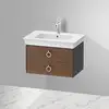 Image de Duravit White Tulip Meuble sous-vasque, 2 tiroirs, WT4351077H1,