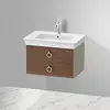 Image de Duravit White Tulip Meuble sous-vasque, 2 tiroirs, WT4351077H2,