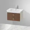 Image de Duravit White Tulip Meuble sous-vasque, 2 tiroirs, WT435107760,