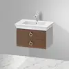 Image de Duravit White Tulip Meuble sous-vasque, 2 tiroirs, WT435107792,