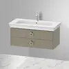 Image de Duravit White Tulip Meuble sous-vasque, 2 tiroirs, WT43520H2H2,