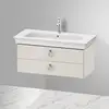 Image de Duravit White Tulip Meuble sous-vasque, 2 tiroirs, WT435203939,