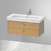 Image de Duravit White Tulip Meuble sous-vasque, 2 tiroirs, WT43520H5H2,