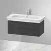 Image de Duravit White Tulip Meuble sous-vasque, 2 tiroirs, WT43420H1H1,