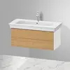 Image de Duravit White Tulip Meuble sous-vasque, 2 tiroirs, WT43420H536,