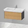 Image de Duravit White Tulip Meuble sous-vasque, 2 tiroirs, WT43420H558,
