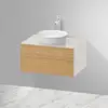 Image de Duravit White Tulip Meuble sous-vasque, 1 tiroir, WT49750H539,