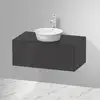 Image de Duravit White Tulip Meuble sous-vasque, 1 tiroir, WT49760H1H1,