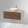 Image de Duravit White Tulip Meuble avec plan de toilette, WT497607760,