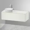 Image de Duravit White Tulip Meuble sous-vasque, 1 tiroir, WT4977L3636,