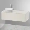 Image de Duravit White Tulip Meuble sous-vasque, 1 tiroir, WT4977L3939,