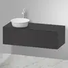 Image de Duravit White Tulip Meuble avec plan de toilette, WT4977L5858,