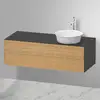 Image de Duravit White Tulip Meuble sous-vasque, 1 tiroir, WT4977RH5H1,