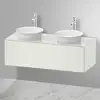 Image de Duravit White Tulip Meuble sous-vasque, 1 tiroir, WT4978B3636,